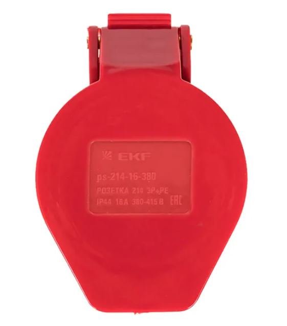 Розетка переносная 214 16А IP44 380В 3Р+РЕ (ps-214-16-380)