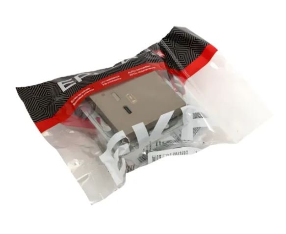 Механизм розетки USB-С, быстрая, шампань Эпика (UP1-SOC-USBCF)