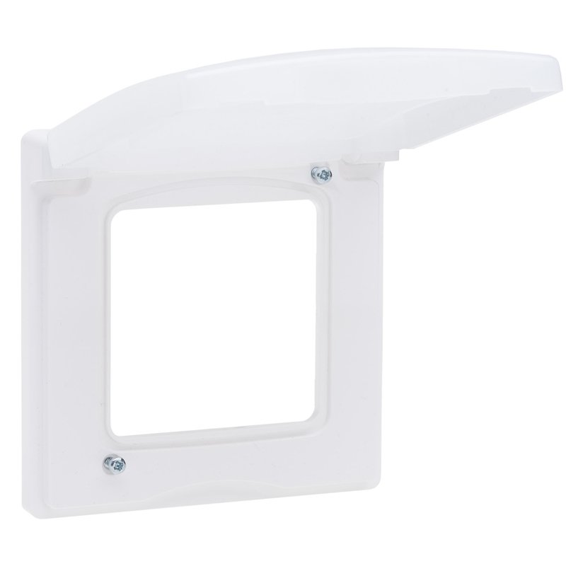 Inspiria рамка 1-местная с защитной крышкой IP44, белый (673920)