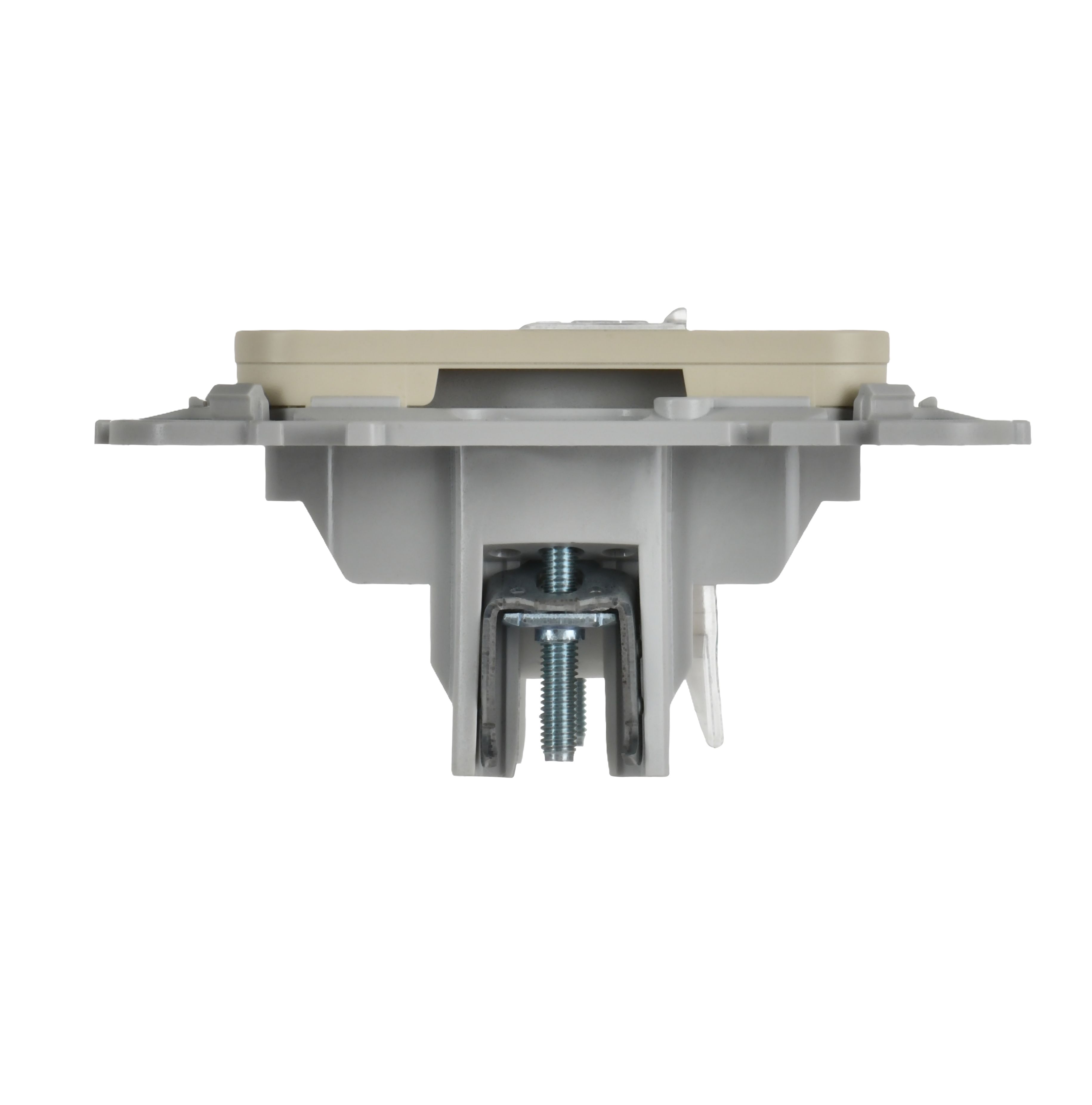 FLITE Розетка 2-местная RJ45/TV кат 5Е UTP РКТВ5е-2-0-ФлСл скрытой установки сливочный (FI-AK22-1-K86)