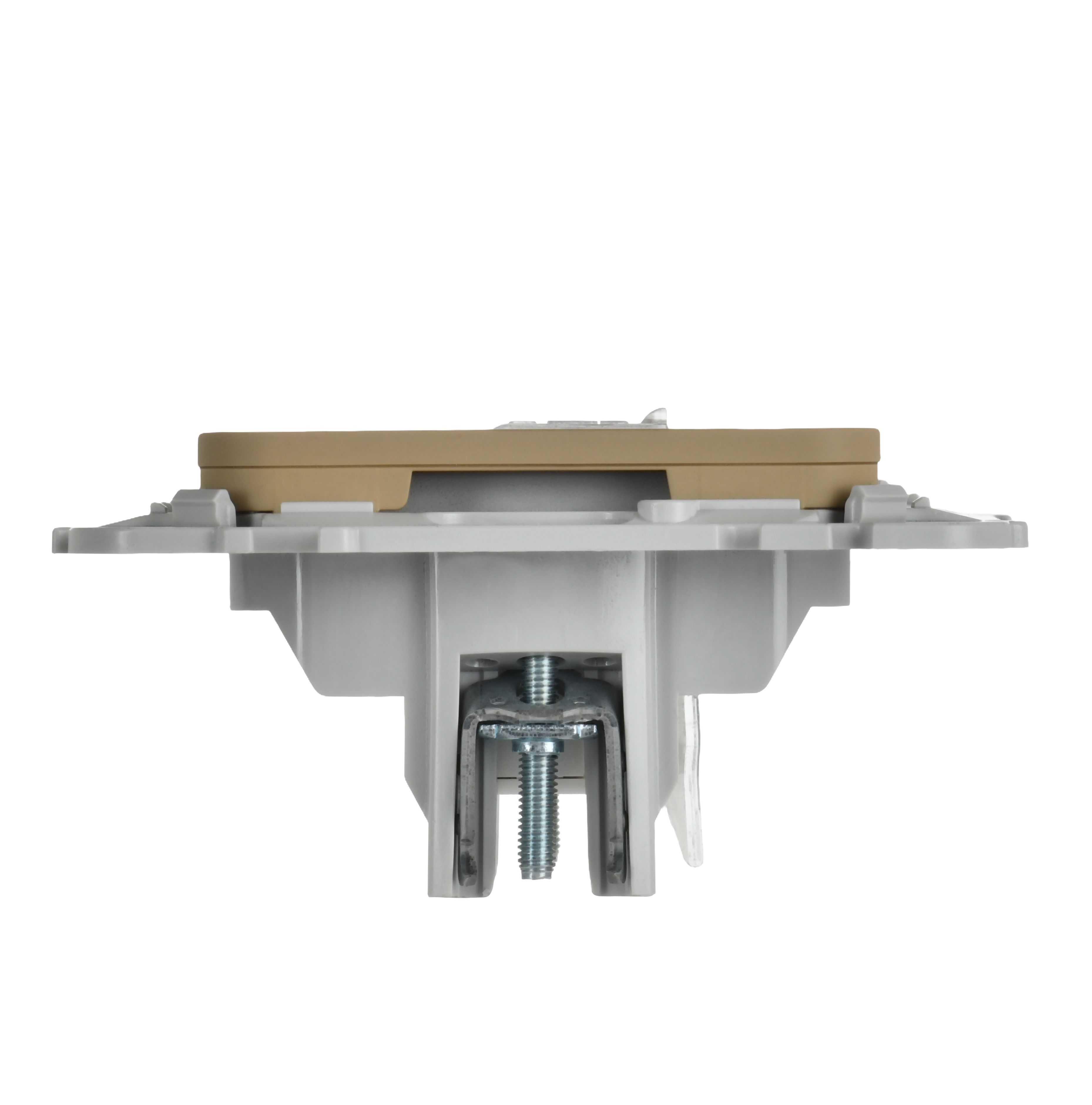 FLITE Розетка 2-местная RJ45/TV кат 5Е UTP РКТВ5е-2-0-ФлХ скрытой установки хаки (FI-AK22-1-K59)