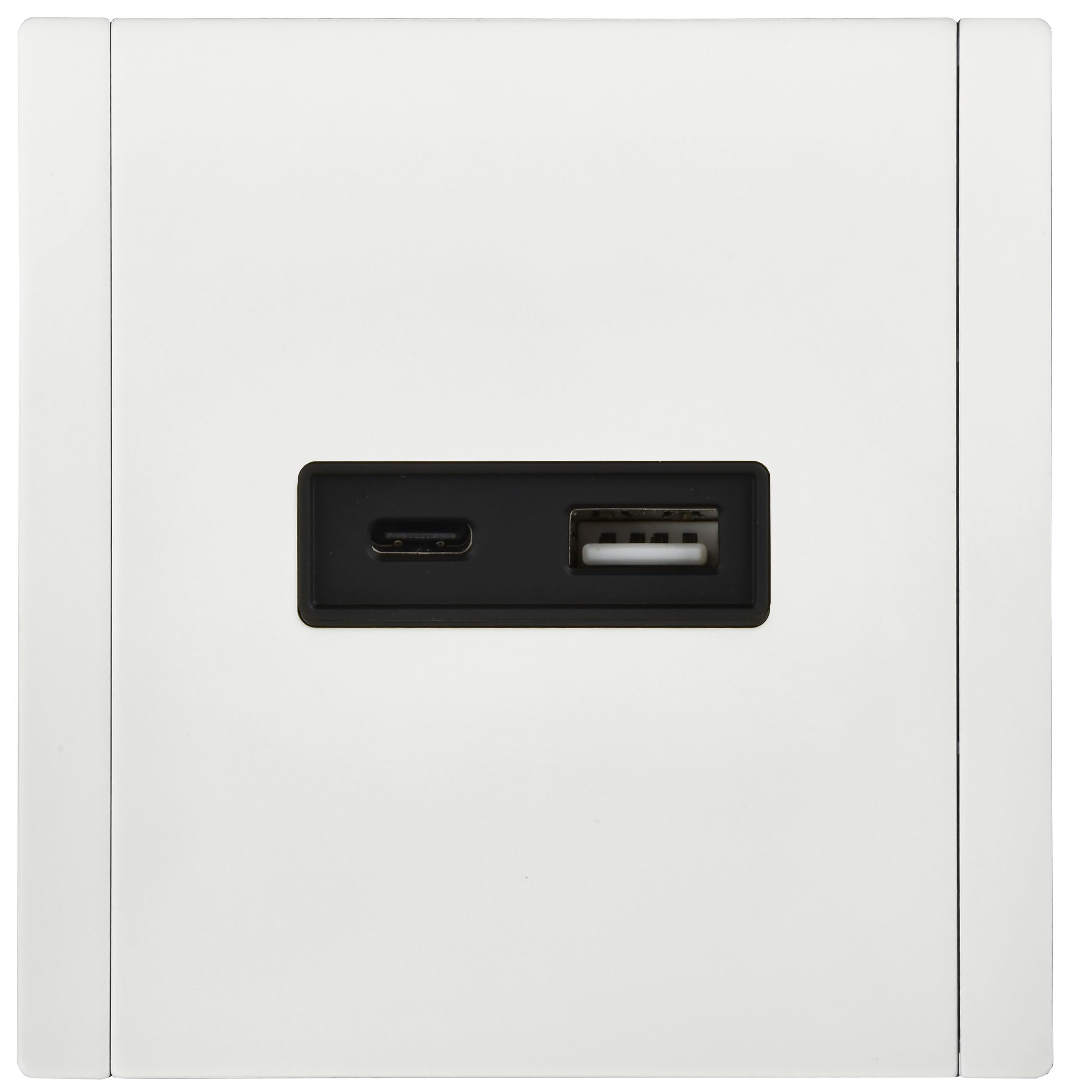FORTE&PIANO Розетка USB A+C 3,1А FP250M скрытой установки металл белый (FP-U22-D31-M-K01)