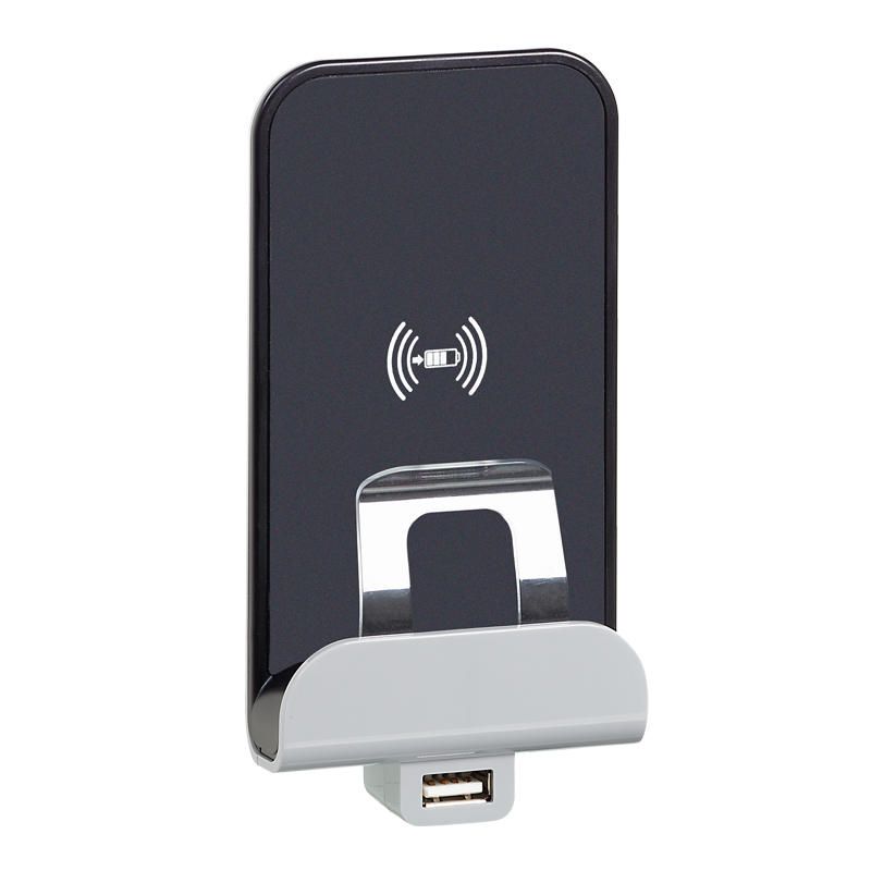 ETIKA зарядное устройство Qi 5В USB A 5В, белый (672237)