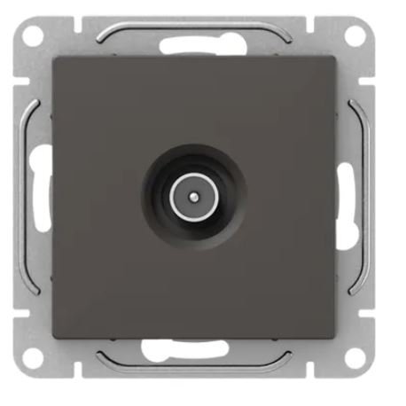 Механизм розетки TV, проходная, мокко Эпика (UP1-SOM-TV-2)