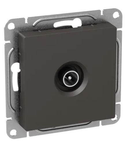 Механизм розетки TV, проходная, мокко Эпика (UP1-SOM-TV-2)