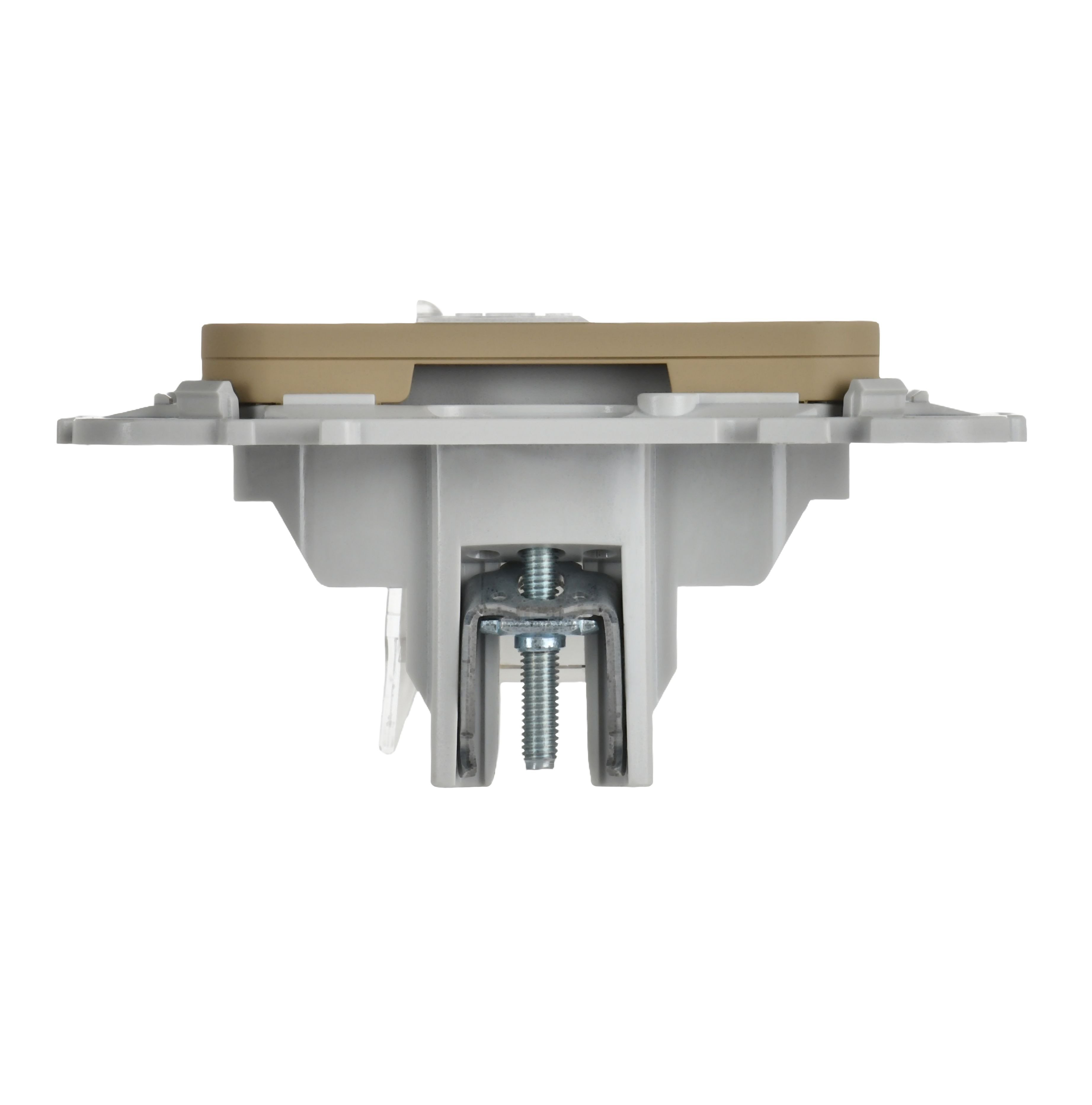 FLITE Розетка компьютерная RJ45 кат 5Е UTP РК5е-1-0-ФлХ скрытой установки хаки (FI-K12-1-K59)