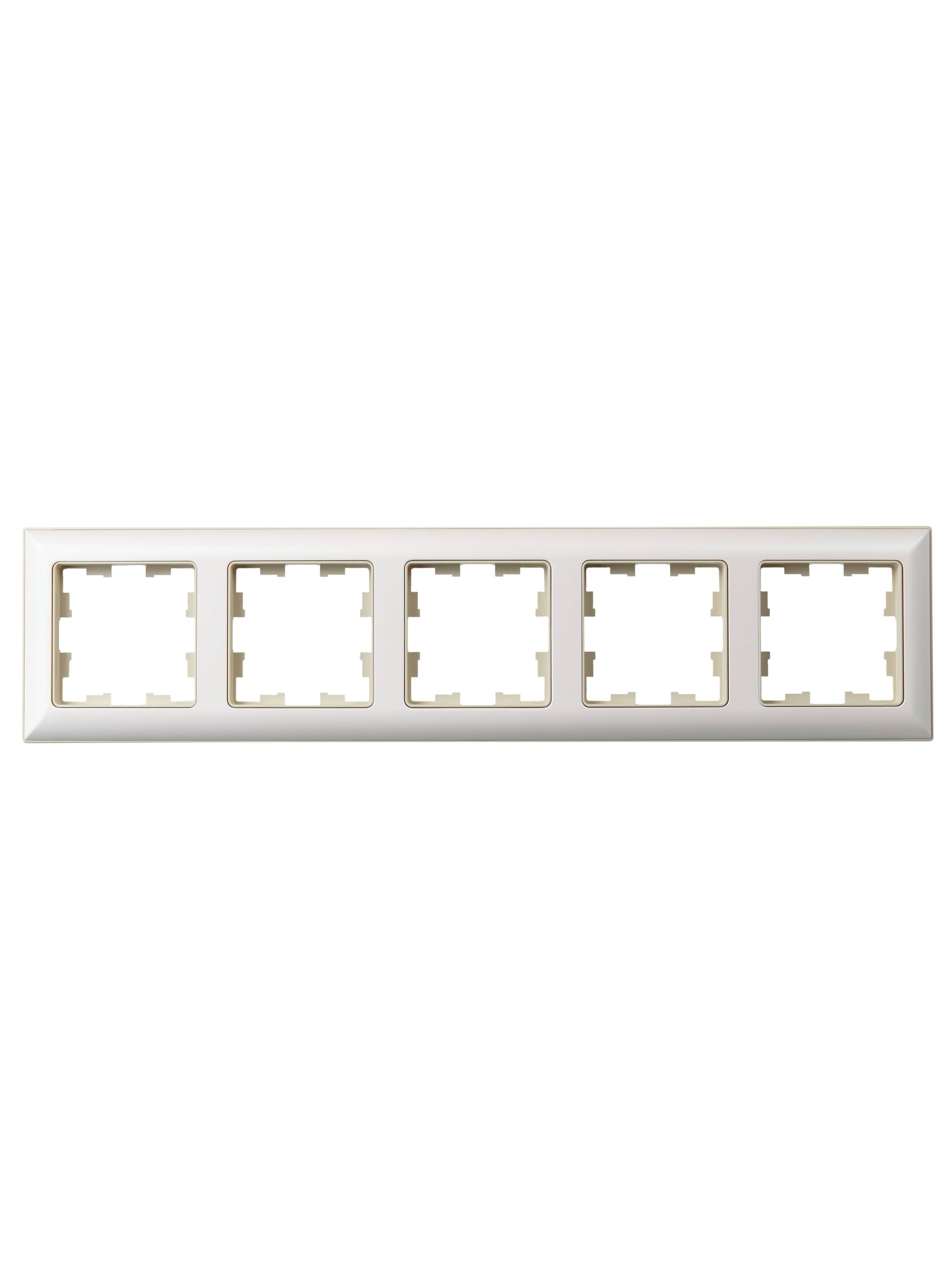 Рамка 5-местная РУ-5-Бр бежевый/жемчужный (BR-M52-12-1-K10)