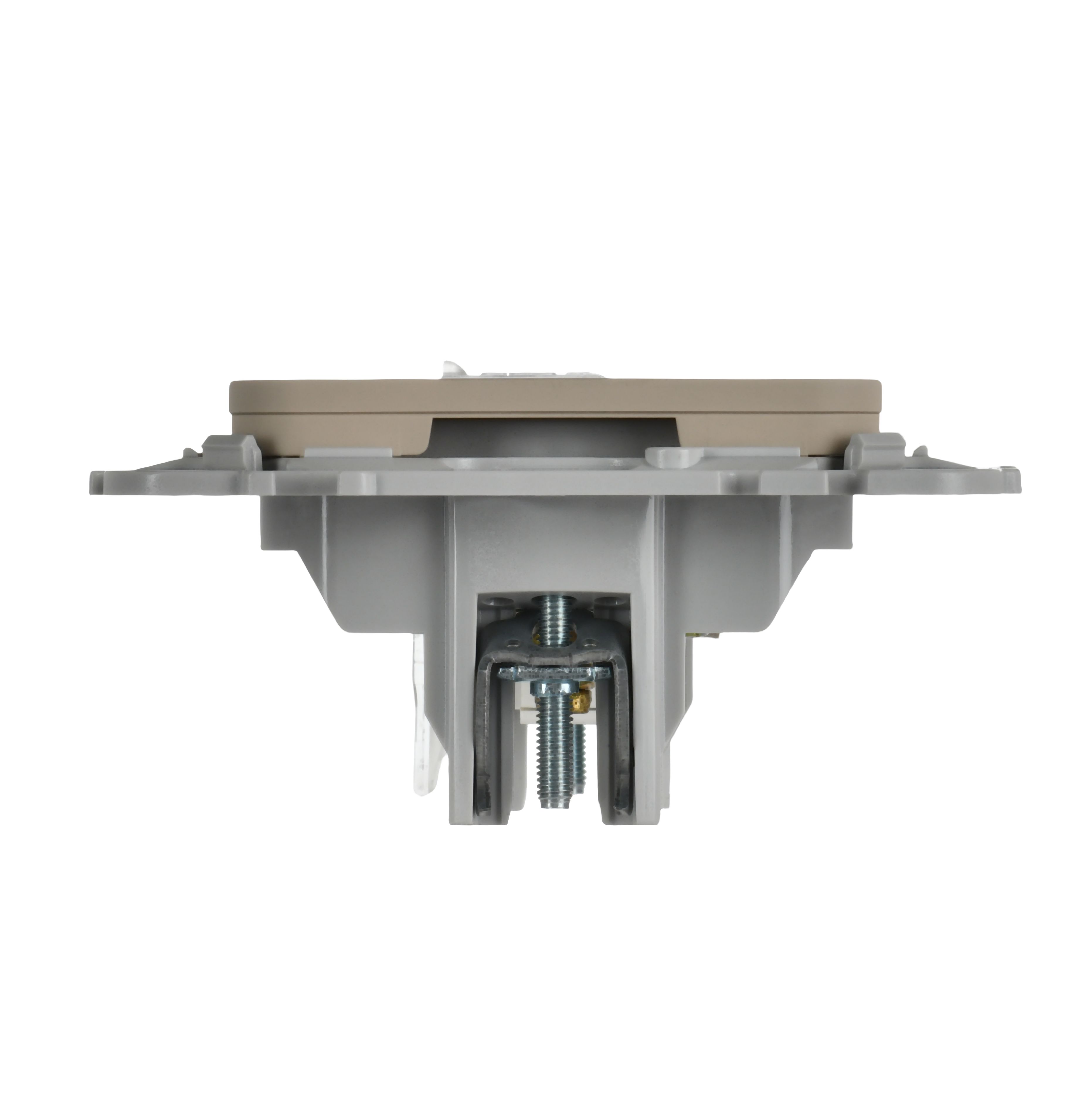 FLITE Розетка 2-местная RJ45/TV кат 5Е UTP РКТВ5е-2-0-ФлЛ скрытой установки льняной (FI-AK22-1-K88)