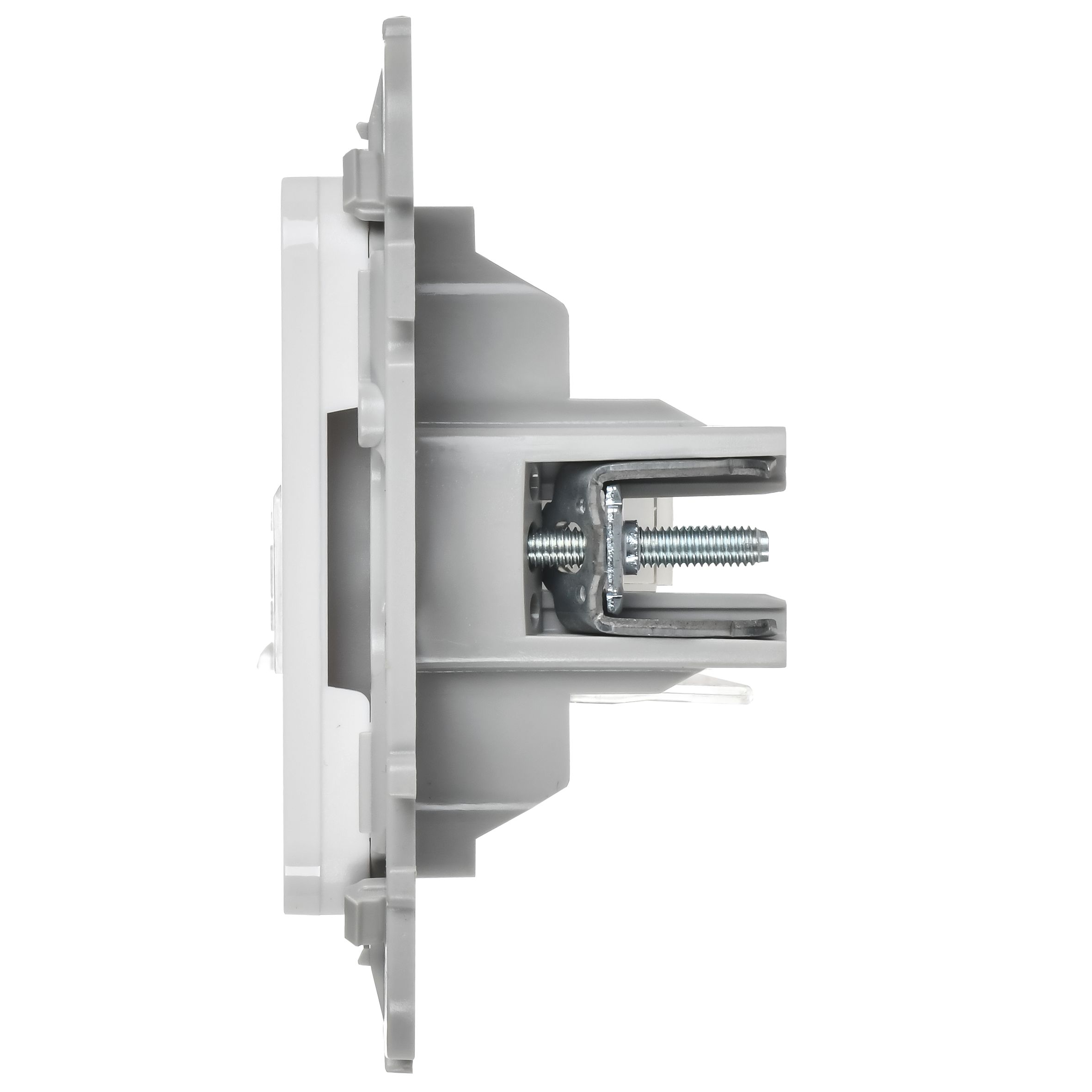 FLITE Розетка 2-местная компьютерная RJ45 кат 5Е UTP РК5е-2-0-ФлБ скрытой установки белый (FI-K22-1-K01)