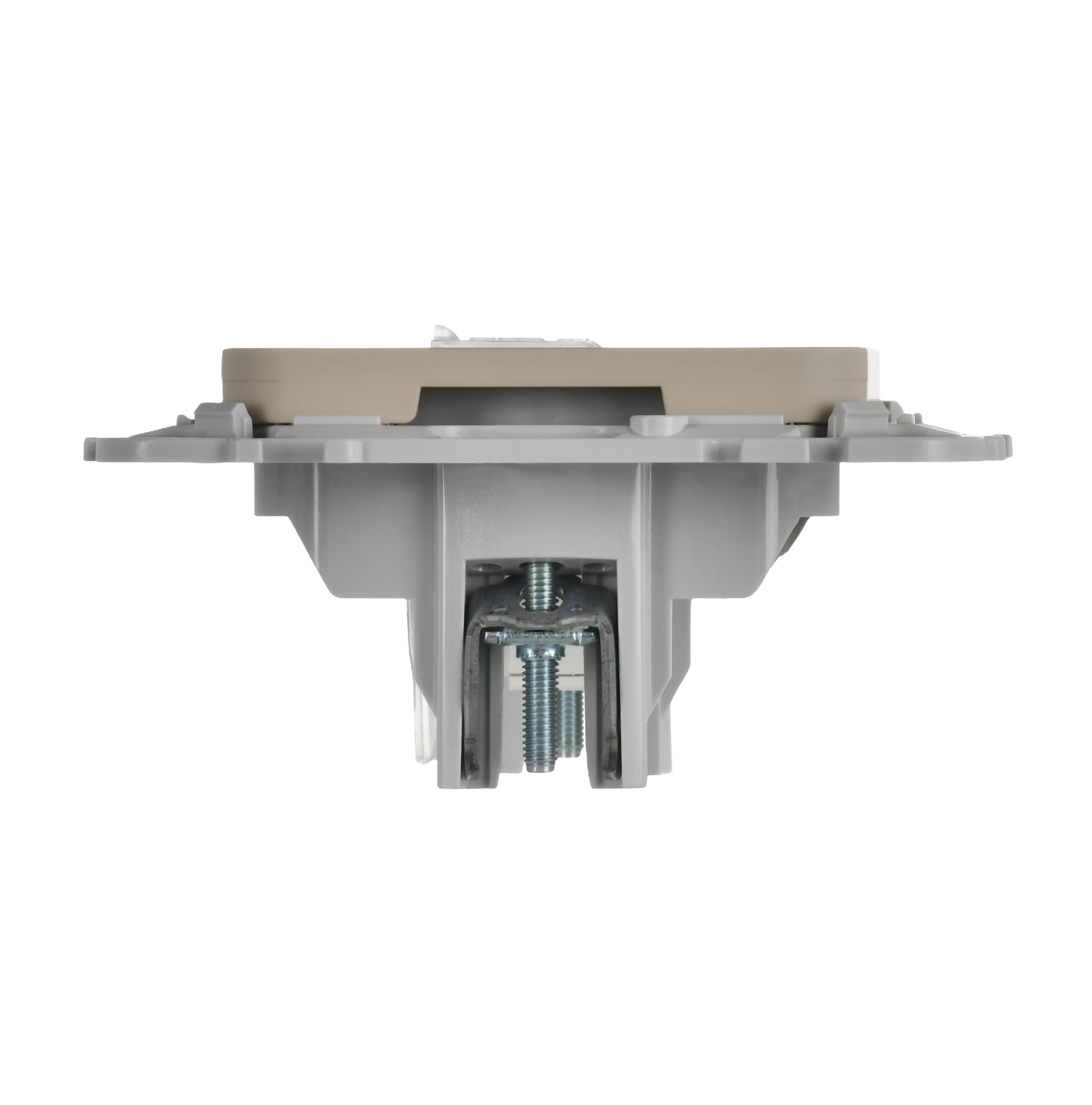 FLITE Розетка компьютерная RJ45 кат 5Е UTP РК5е-1-0-ФлЛ скрытой установки льняной (FI-K12-1-K88)