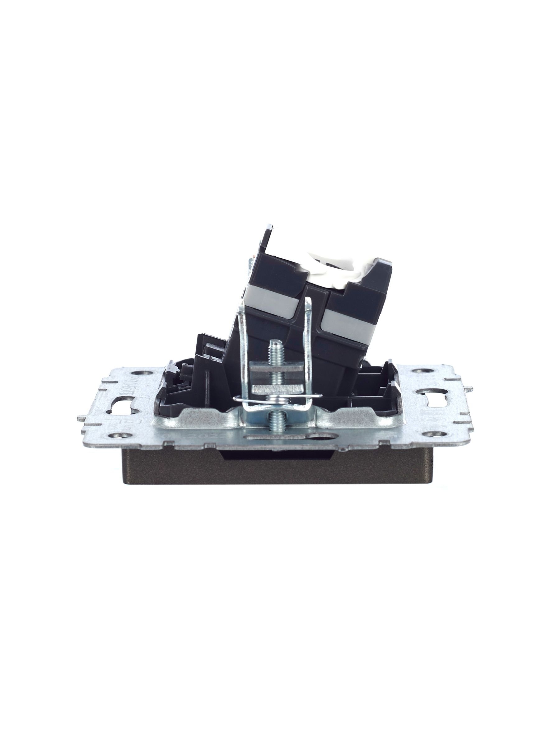 Розетка компьютерная RJ45 BRITE кат.5E РК10-БрТБ скрытой установки темная бронза (BR-K10-1-K45)