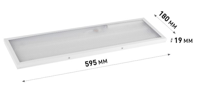 SPO-7-20-6K-P 20Вт 6500К 595х180 (Б0063059)