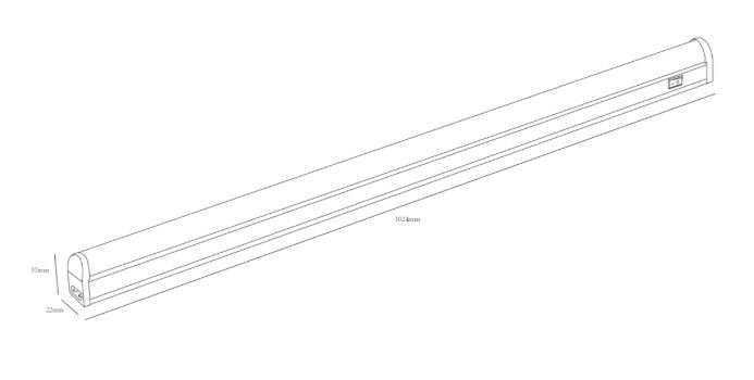 LLED-01-16W-4000-B 16Вт 4000K L1174мм (Б0065585)