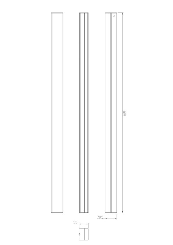 SML-10-WB-40K-B48 48Вт 4000K 5500Лм 1180х70х55 (Б0049816)