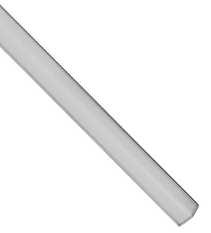 Профиль алюминиевый для LED ленты 1616 2м опал (LSADD1616-SET1-2-N5-1-12)