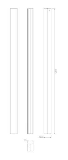 SML-10-WB-65K-W48 48Вт 6500K 5500Лм 1180х70х55 (Б0049817)