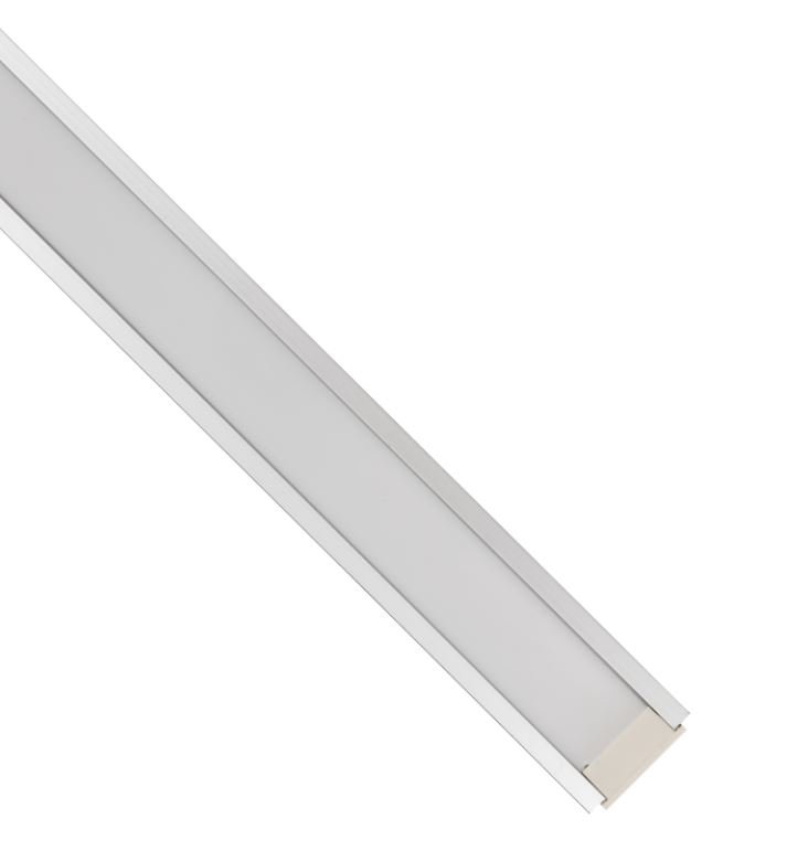 Профиль алюминиевый для LED ленты 3006 2м опал (LSADD3006-SET1-2-V4-1-12)