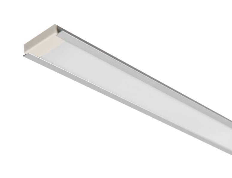 Профиль алюминиевый для LED ленты 3006 2м опал (LSADD3006-SET1-2-V4-1-12)