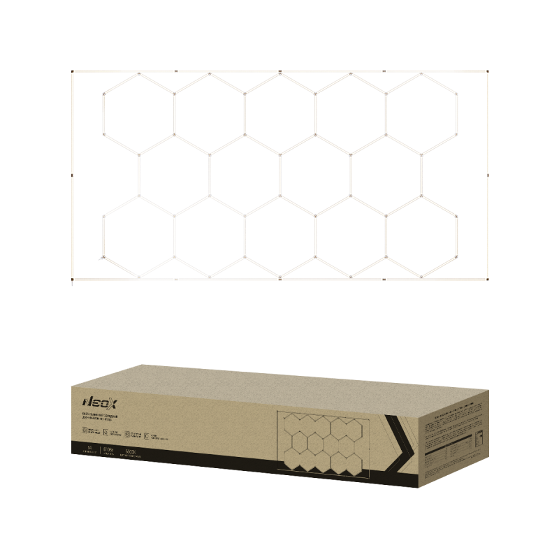 ДБО-HEXAGON 14С-81065 810Вт 6500К 4835х2430мм