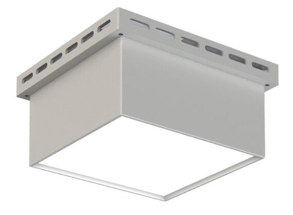 LED-GR 40 90х90х40 CRI80 4000 opal-sand IP40 белый (5 модулей х 8 Вт)