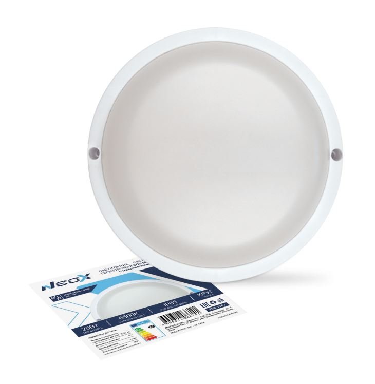 СПП МД-2565-КРУГ 25Вт 6500К 2250Лм IP65 175мм