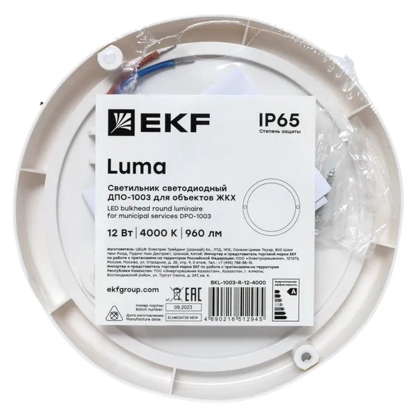 ДПО-1003 LUMA (BKL-1003-R-12-6500)