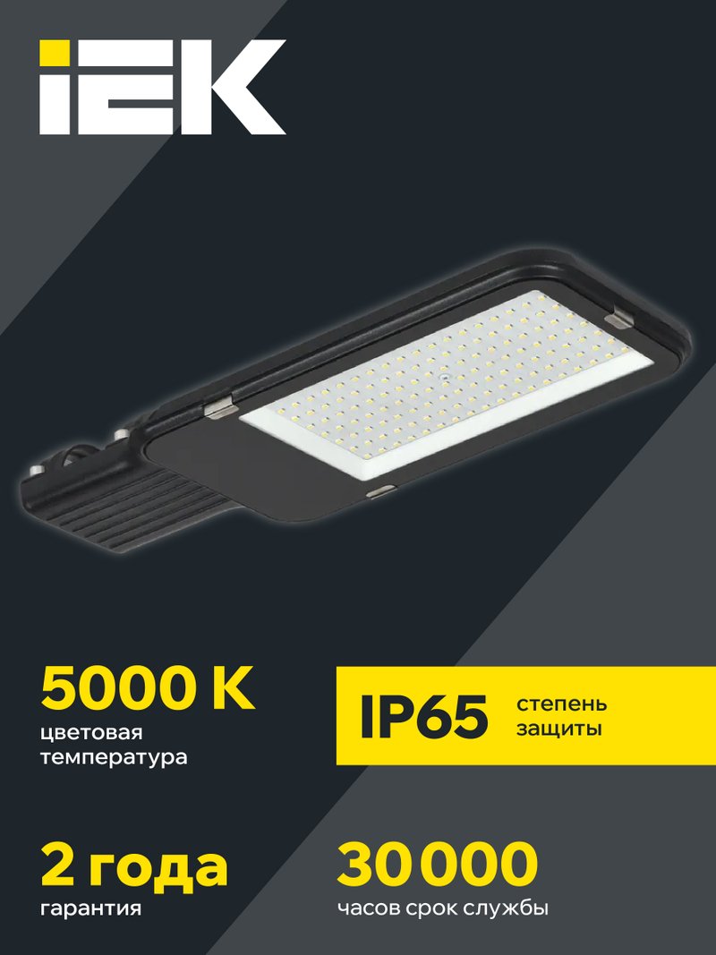 Светильник светодиодный консольный ДКУ 1013-50Д 5000К IP65 (LDKU1-1013-050-5000-K03)