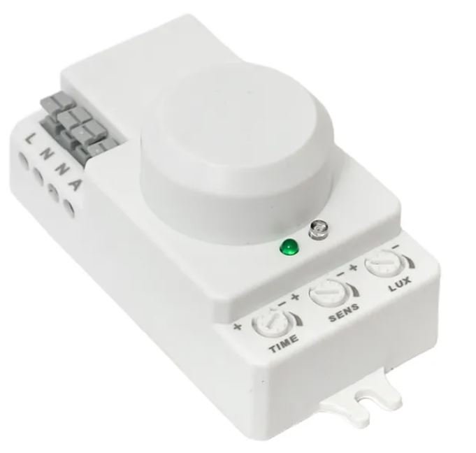 Микроволновый датчик движения MW-700 1200Вт IP20 PROxima (dd-mw-700)
