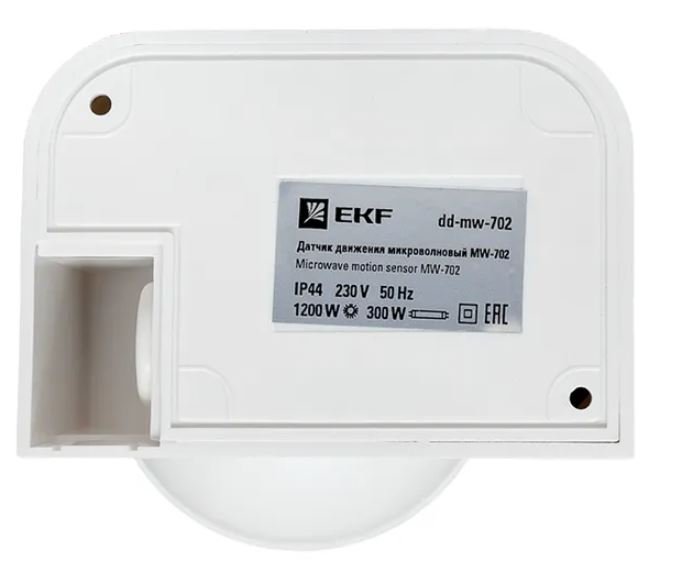 Микроволновый датчик движения MW-702 1200Вт IP44 PROxima (dd-mw-702)
