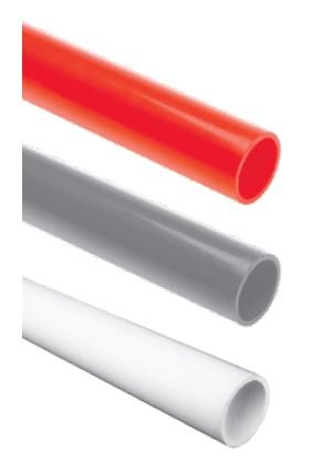 Ecoplast труба ПВХ гладкая, для аспирационной системы, D25, белая (33025-W)