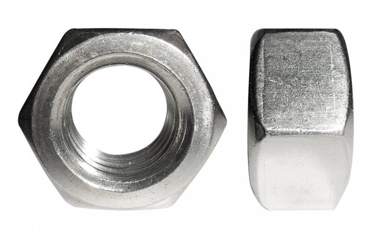Гайка шестигранная оцинкованная М6 (DIN 934)(100 шт)