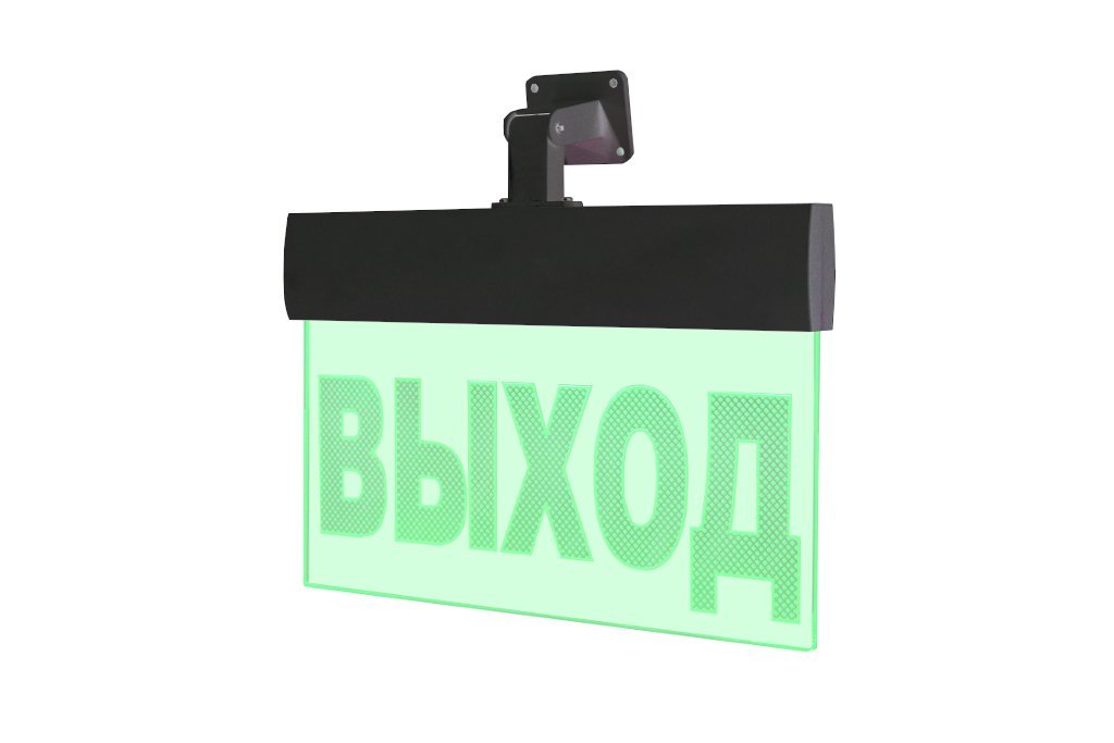 Молния-220 ULTRA "Выход", черный корпус, универсальное крепление