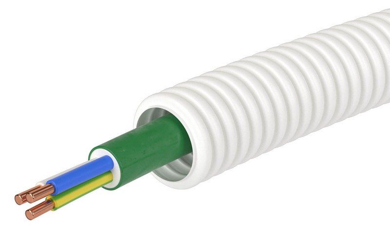 Труба ПЛЛ D20 + ППГнг(А)-HF 3х2,5 (ГОСТ+) (8S82050HF)