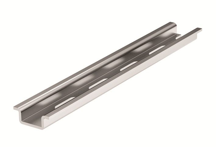 DIN-рейка перфорированная OMEGA 2F 15х5,5 мм L2000 (02130)