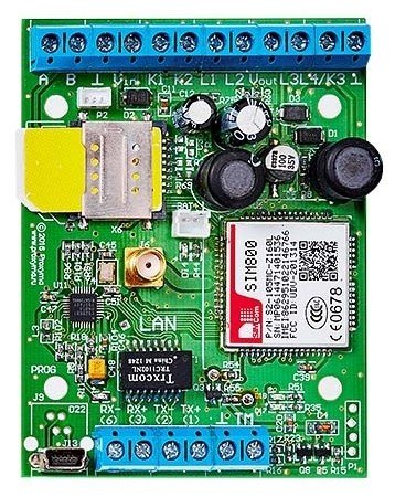 S400L-2GSM-BK12-W "Нано LAN" клеммники (цвет белый)