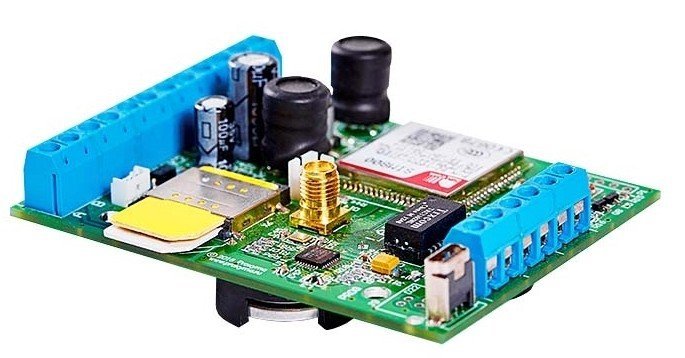 S400L-2GSM-BK12-W "Нано LAN" клеммники (цвет белый)