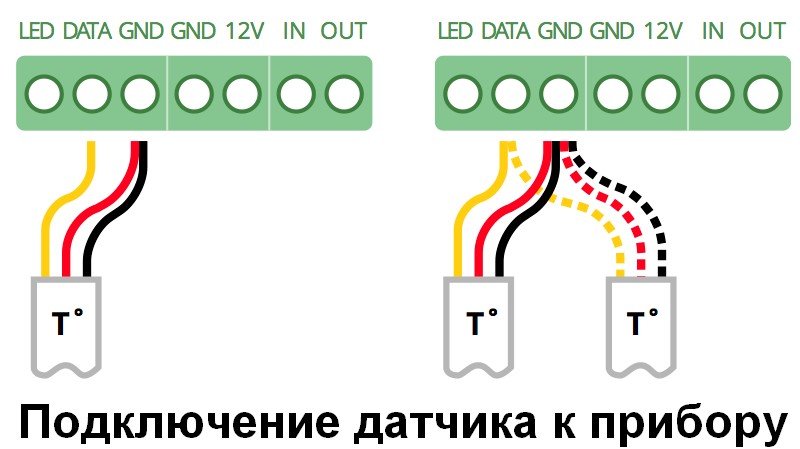 Выносной датчик температуры