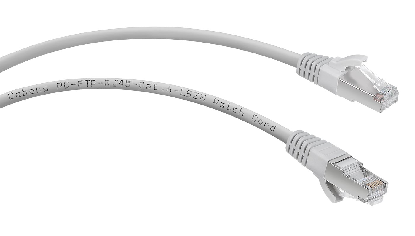 PC-FTP-RJ45-Cat.6-3m-LSZH (7911c), серый