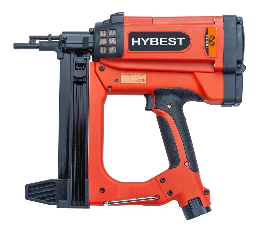 Газовый монтажный пистолет HYBEST GSR40A (1 АКБ + З/У) (HBGSR40A2022SV)