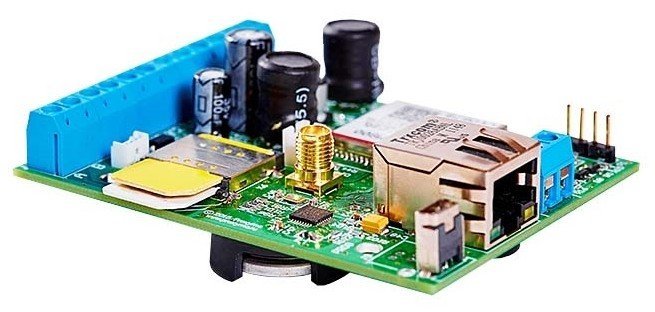 S400L-2GSM-SBK25-W "Нано LAN" RJ-45 (под АКБ 7Ач, цвет белый)